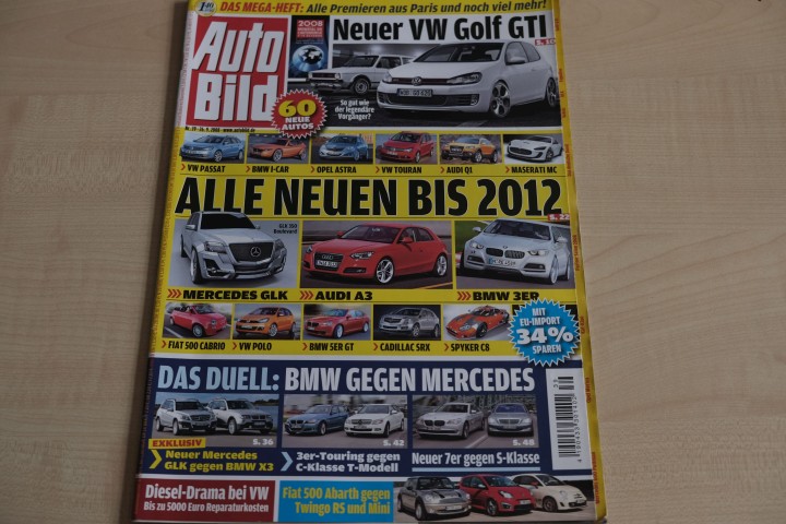 Deckblatt Auto Bild (39/2008)